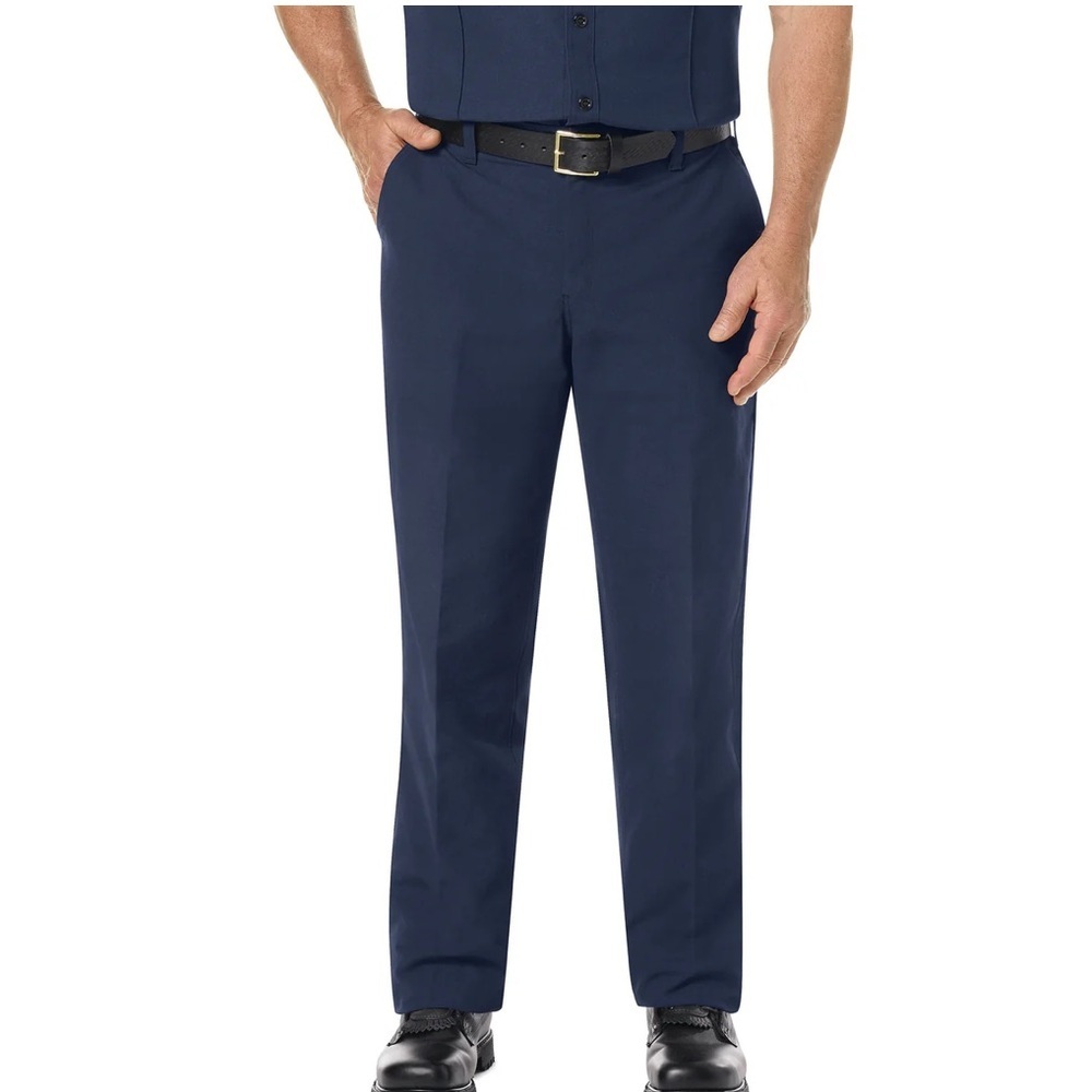 Workrite FR Classic Firefighter Navy Pants Full Cut FP52 Size 35 Work Uniform